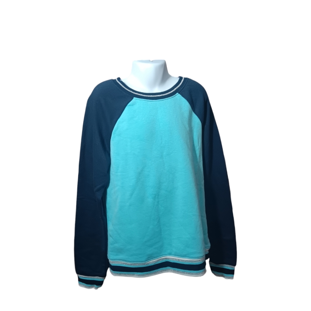 #I Athletic Works Colorblock Core Fleece Sweatshirt - Large